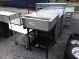 10-04198 (Equip.-Misc.)  Seller:Private/Dealer (8) STAINLESS STEEL TABLES