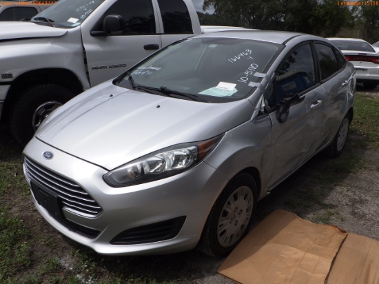 10-05110 (Cars-Sedan 4D)  Seller: Florida State B.P.R. 2014 FORD FIESTA
