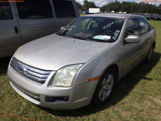 10-10238 (Cars-Sedan 4D)  Seller: Florida State D.O.E. 2008 FORD FUSION