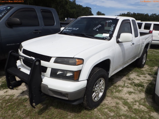 10-10246 (Trucks-Pickup 2D)  Seller: Gov-Sarasota County Sheriff-s Dept 2011 CHE