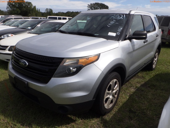 10-11121 (Cars-SUV 4D)  Seller: Gov-Orange County Sheriffs Office 2013 FORD EXPL
