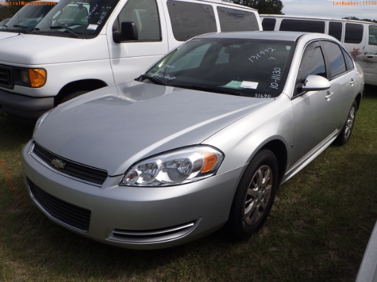 10-11130 (Cars-Sedan 4D)  Seller: Gov-Sarasota County Sheriff-s Dept 2010 CHEV I