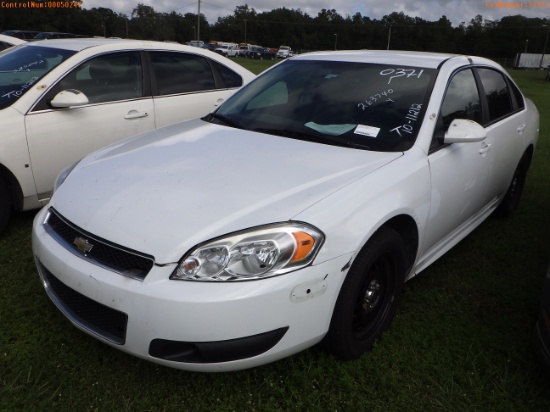 10-11212 (Cars-Sedan 4D)  Seller: Gov-Orange County Sheriffs Office 2013 CHEV IM