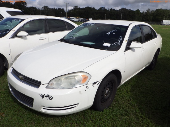 10-11213 (Cars-Sedan 4D)  Seller: Gov-Orange County Sheriffs Office 2008 CHEV IM