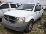 10-06242 (Cars-SUV 4D)  Seller: Florida State D.O.H. 2007 DODG DURANGO