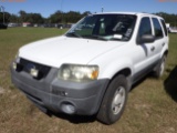 11-11223 (Cars-SUV 4D)  Seller: Gov-Hillsborough County B.O.C.C. 2006 FORD ESCAP