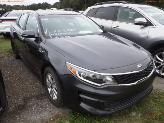 11-07117 (Cars-Sedan 4D)  Seller:Private/Dealer 2017 KIA OPTIMA