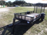 12-03132 (Trailers-Utility flatbed)  Seller:Private/Dealer 1992 HMDE SINGLE AXLE