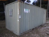 12-04100 (Equip.-Container)  Seller:Private/Dealer 20 FOOT SHIPPING CONTAINER- F