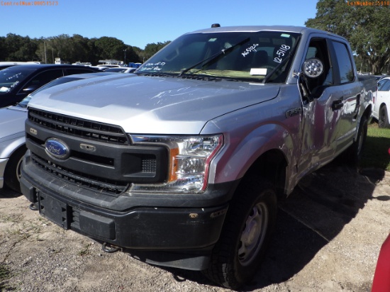 12-05118 (Trucks-Pickup 4D)  Seller: Florida State F.W.C. 2018 FORD F150