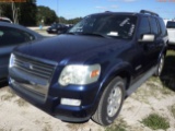 12-06264 (Cars-SUV 4D)  Seller: Gov-Pinellas County Sheriff-s Ofc 2008 FORD EXPL