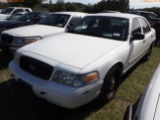 12-11133 (Cars-Sedan 4D)  Seller: Gov-Pinellas County Sheriff-s Ofc 2010 FORD CR