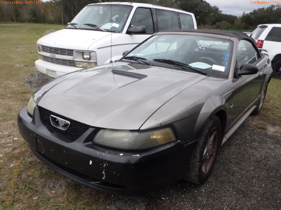 12-07142 (Cars-Convertible)  Seller:Private/Dealer 2002 FORD MUSTANG