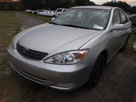 12-07137 (Cars-Sedan 4D)  Seller:Private/Dealer 2002 TOYT CAMRY