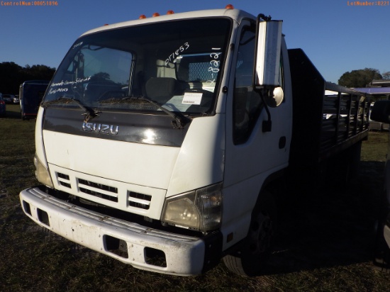 12-08221 (Trucks-Flatbed)  Seller: Gov-Hernando County Sheriff-s 1999 ISUZ NPR