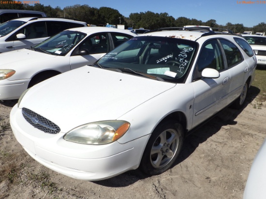 1-05128 (Cars-Wagon 4D)  Seller: Florida State D.O.T. 2002 FORD TAURUS