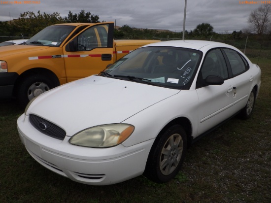 1-14130 (Cars-Sedan 4D)  Seller: Florida State D.O.T. 2006 FORD TAURUS
