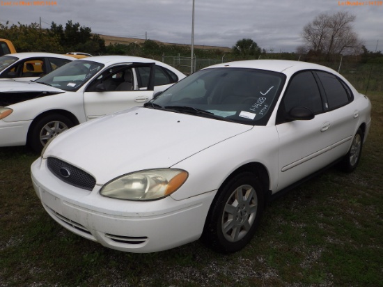 1-14128 (Cars-Sedan 4D)  Seller: Florida State D.O.T. 2006 FORD TAURUS