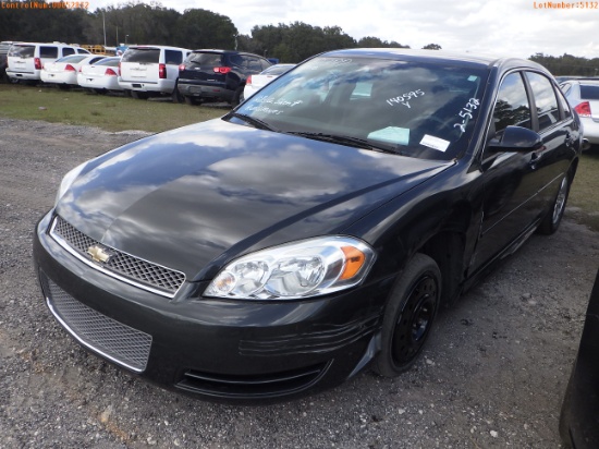 2-05132 (Cars-Sedan 4D)  Seller: Gov-Hillsborough County Sheriff-s 2014 CHEV IMP