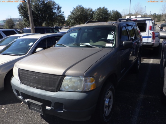 2-14122 (Cars-SUV 4D)  Seller: Florida State D.F.S. 2005 FORD EXPLORER