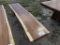 3-02234 (Equip.-Misc.)  Seller:Private/Dealer 8 FOOT TEAK WOOD LIVE EDGE BENCH