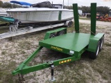 3-03110 (Trailers-Utility flatbed)  Seller:Private/Dealer 2016 HMDE FLAT BED TWO