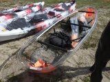 3-02256 (Vessels-Canoe)  Seller:Private/Dealer TWO PERSON CLEAR PLASTIC KAYAK