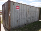 3-04205 (Equip.-Container)  Seller:Private/Dealer TAL 20 FOOT STEEL SHIPPING CON