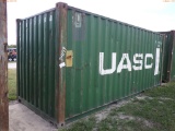 3-04199 (Equip.-Container)  Seller:Private/Dealer UASC 20 FOOT STEEL SHIPPING CO