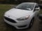 3-06157 (Cars-Sedan 4D)  Seller: Gov-Hillsborough County Sheriffs 2017 FORD FOCU