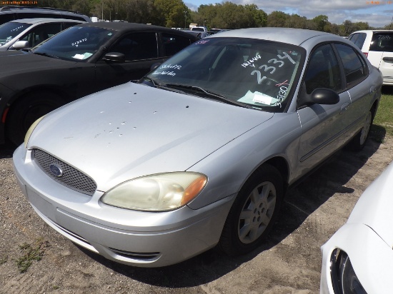 3-05130 (Cars-Sedan 4D)  Seller: Florida State F.D.L.E. 2007 FORD TAURUS