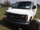 3-10127 (Trucks-Van Cargo)  Seller: Gov-Clay County Utility Authority 2001 CHEV