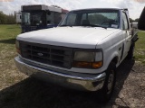 3-09116 (Trucks-Flatbed)  Seller: Florida State D.J.J. 1995 FORD F250