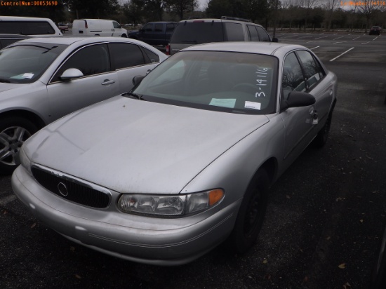 3-14116 (Cars-Sedan 4D)  Seller: Florida State A.C.S. 2003 BUIC CENTURY