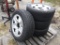 4-04148 (Equip.-Automotive)  Seller:Private/Dealer (4)P225-6018R TIRES WITH FIVE