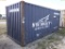 4-04211 (Equip.-Container)  Seller:Private/Dealer NYKU 20 FOOT STEEL SHIPPING CO