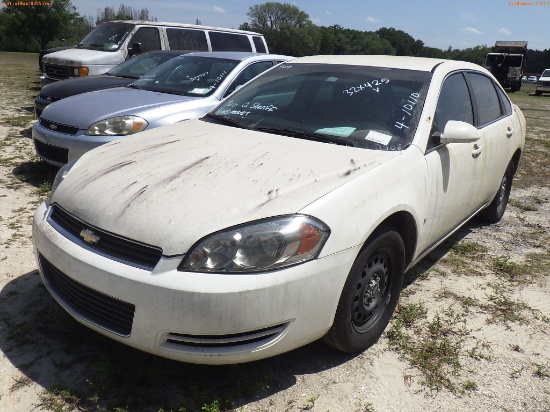4-10110 (Cars-Sedan 4D)  Seller: Gov-Pasco County Sheriffs Office 2008 CHEV IMPA