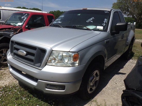 4-05119 (Trucks-Pickup 2D)  Seller: Florida State L.E.T.F. 2005 FORD F150