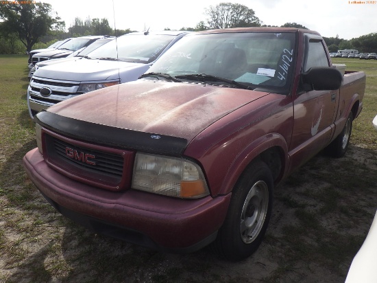 4-10122 (Trucks-Pickup 2D)  Seller: Florida State A.C.S. 2000 GMC SONOMA