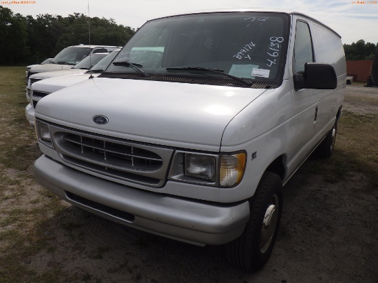 4-06138 (Trucks-Van Cargo)  Seller: Gov-Orange County Sheriffs Office 1998 FORD