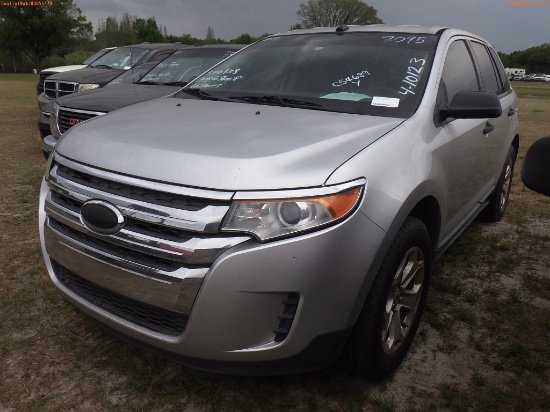 4-10123 (Cars-SUV 4D)  Seller: Gov-Orange County Sheriffs Office 2013 FORD EDGE
