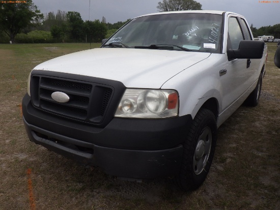 4-10127 (Trucks-Pickup 2D)  Seller: Florida State A.C.S. 2007 FORD F150