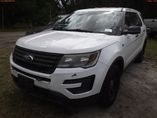 4-06165 (Cars-SUV 4D)  Seller: Gov-Orange County Sheriffs Office 2016 FORD EXPLO