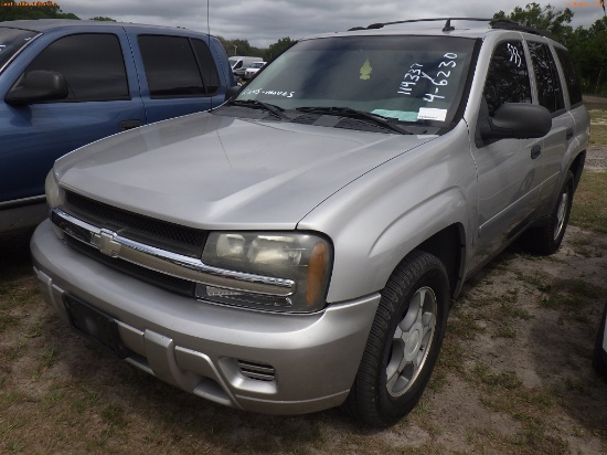 4-06230 (Cars-SUV 4D)  Seller: Gov-Manatee County Sheriffs 2007 CHEV TRAILBLAZ