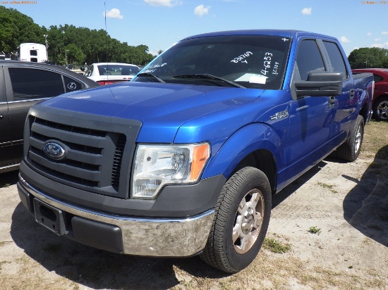 4-06253 (Trucks-Pickup 4D)  Seller: Gov-Hillsborough County Sheriffs 2009 FORD F