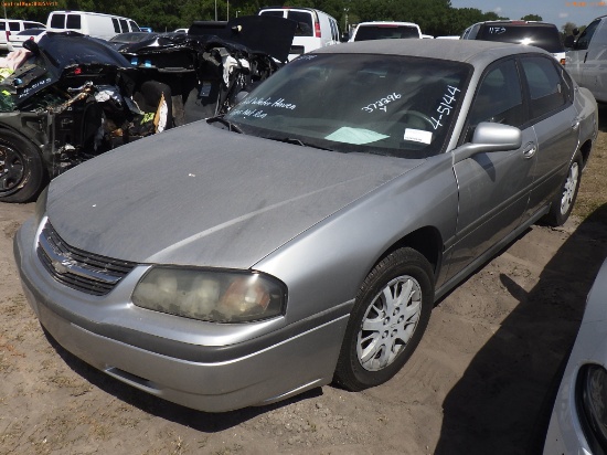 4-05144 (Cars-Sedan 4D)  Seller: Gov-Winter Haven 2005 CHEV IMPALA