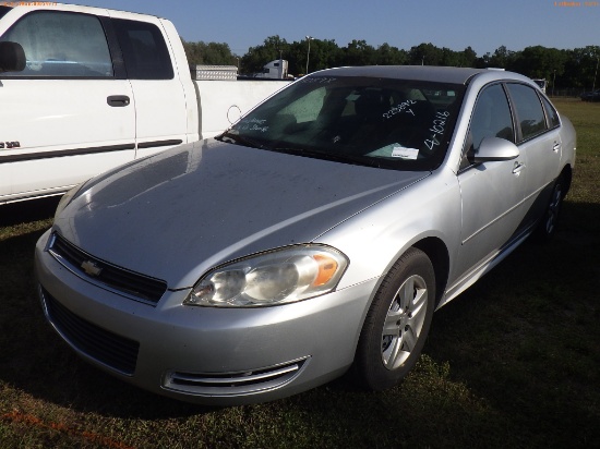 4-10216 (Cars-Sedan 4D)  Seller: Gov-Hillsborough County Sheriffs 2010 CHEV IMPA