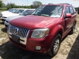 4-10116 (Cars-SUV 4D)  Seller: Gov-Manatee County Sheriffs 2010 MERC MARINER