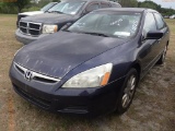 4-10125 (Cars-Sedan 4D)  Seller: Florida State F.H.P. 2007 HOND ACCORD