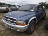 4-06231 (Trucks-Pickup 4D)  Seller: Gov-Manatee County Sheriffs 2004 DODG DAKOTA